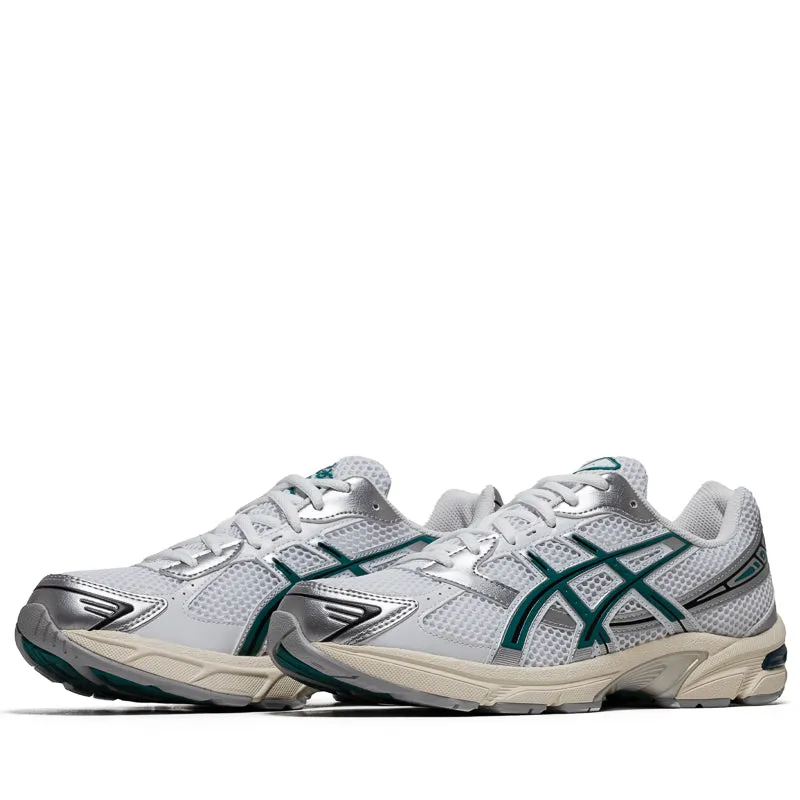 running in a baseball field area shoes for beginners Asics Gel-1130 - White/Rainy Lake