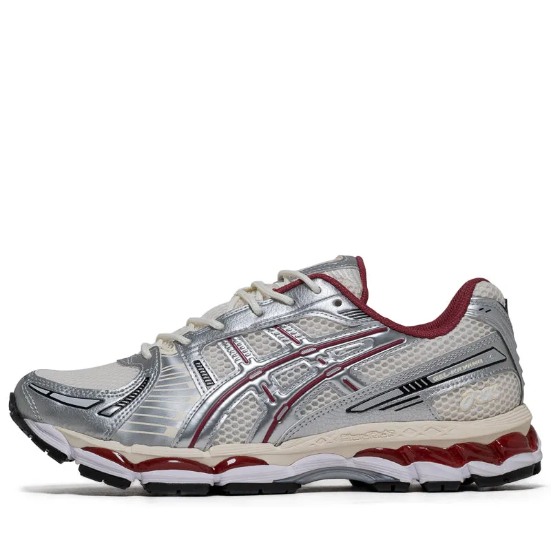 Asics Gel-Kayano 12.1 - Cream/Pure Silver Track running
