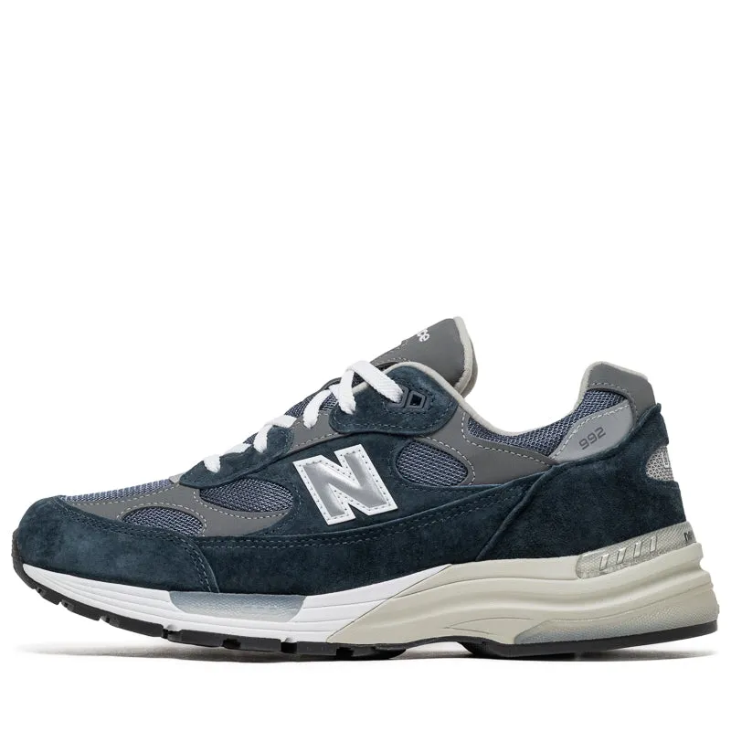 New Balance Made In USA 992 - Navy/Grey formal - style shoes perfect - running
