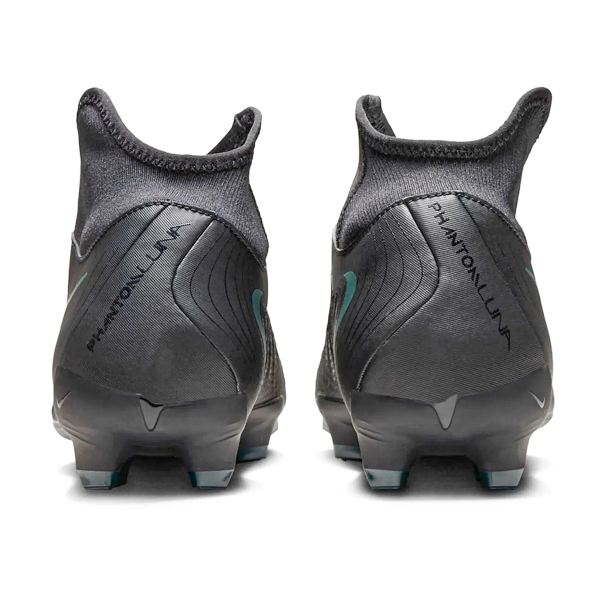 Anti   Slip Feature new customers Nike Phantom Luna II Academy FG/MG Soccer Cleats (Black/Black-Deep Jungle)