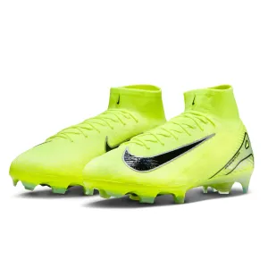 Nike Zoom Superfly 10 Elite FG Soccer Cleats (Volt/Black) solo players