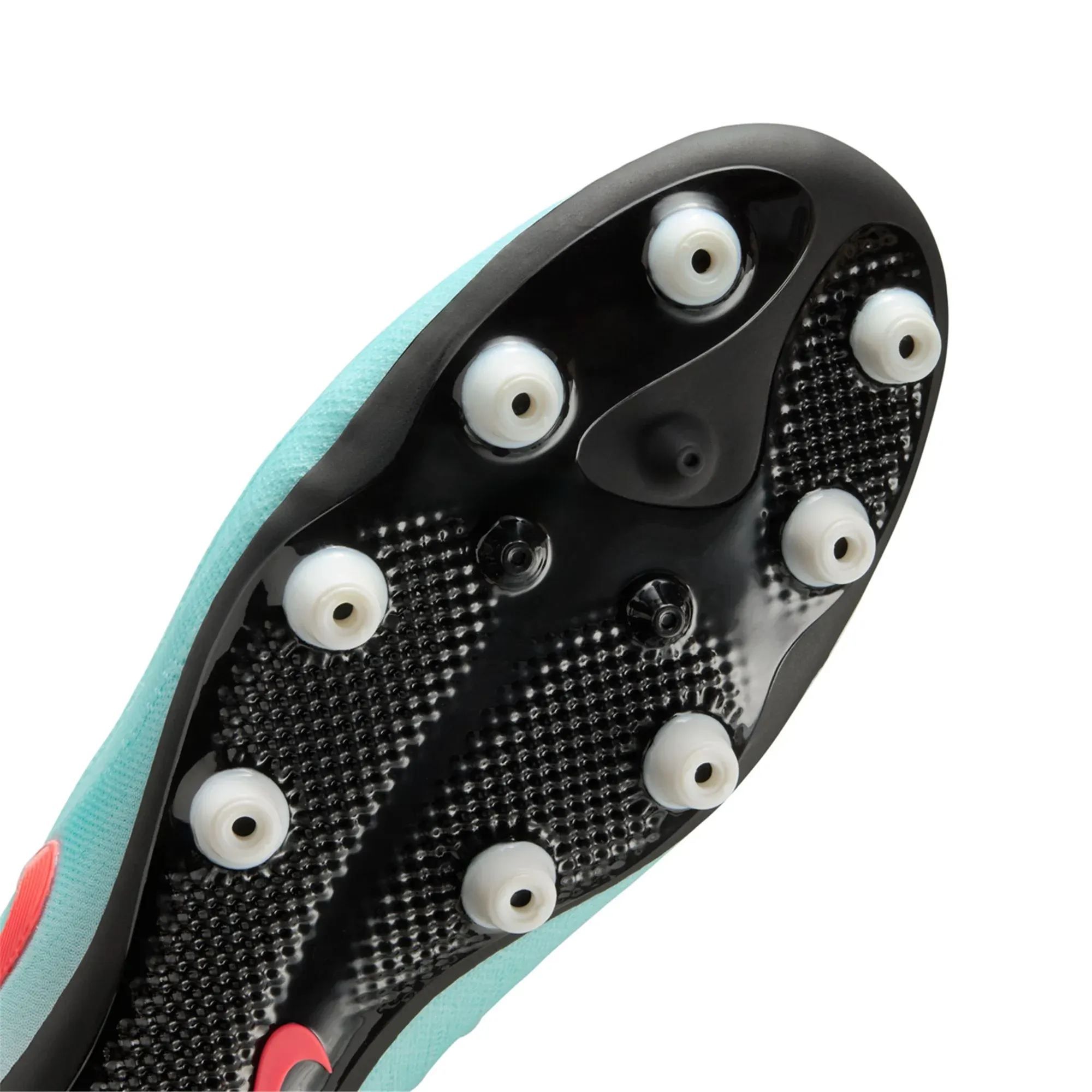 track and field shoes Nike Phantom GX II Pro AG-Pro Soccer Cleats (Mint/Atomic Red)