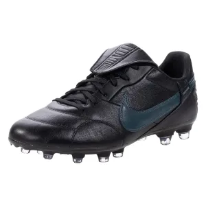 Heel Support Anti Slip Nike Premier III FG Soccer Cleats (Black/Black Deep Jungle)
