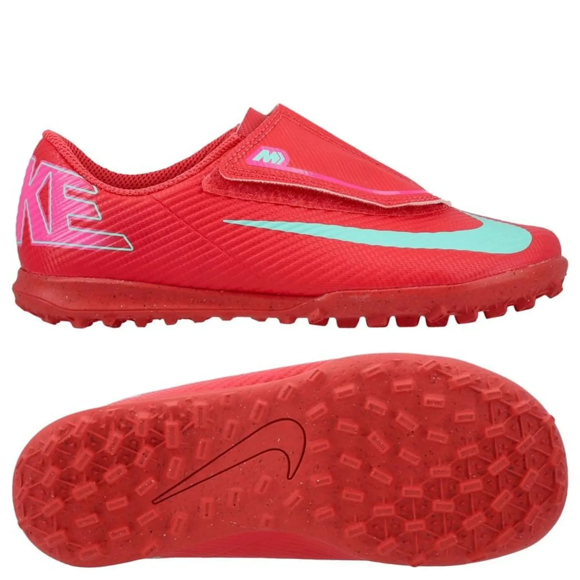 easy - to - take off shoes Nike Jr Vapor 16 Club TF PS V 800 (Ember Glow/Aurora Green)