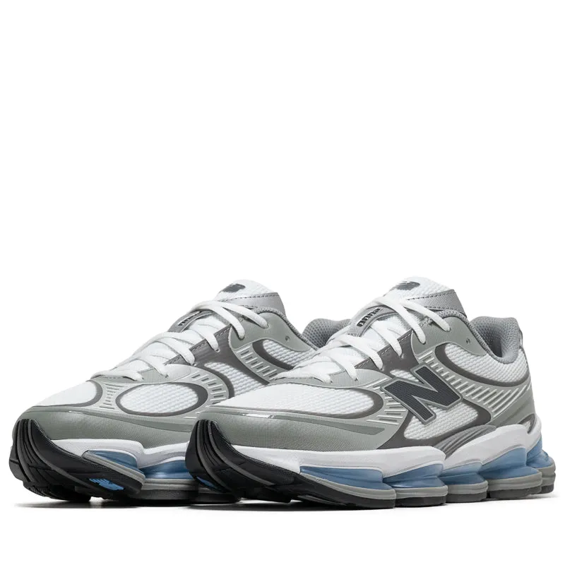 New Balance ABZORB 2000 - White/Silver Metallic mid - top shoe variety