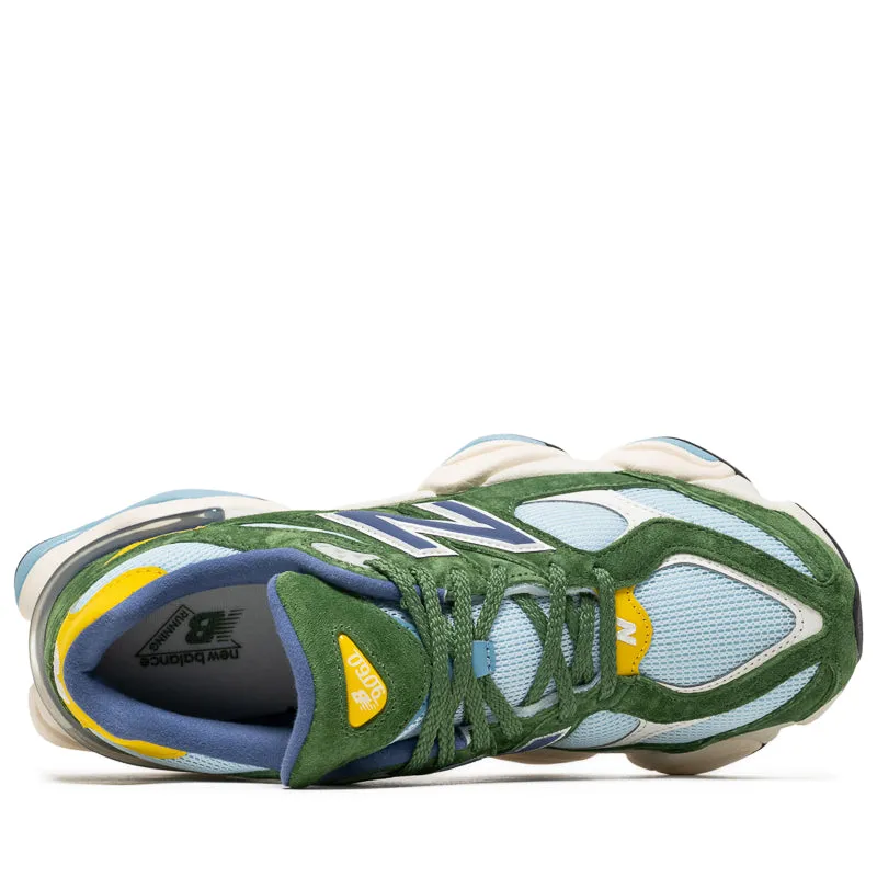 New Balance 9060 - Dark Alpine Green/Frosted Glass synthetic - upper - feature shoes balance improvement