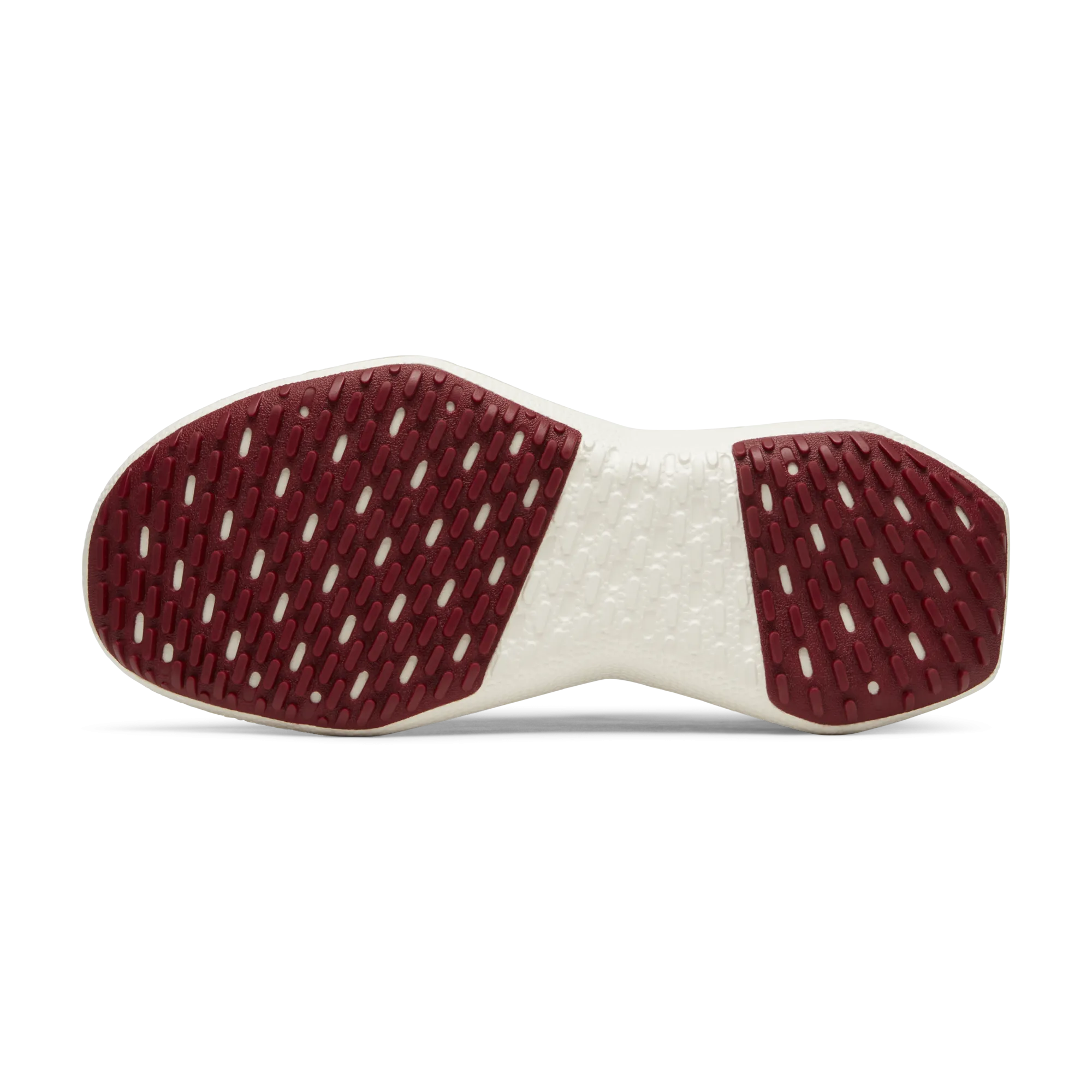 Men's Tree Dasher 2 - Blizzard/Thunder Red (Natural White Sole) Active Mode