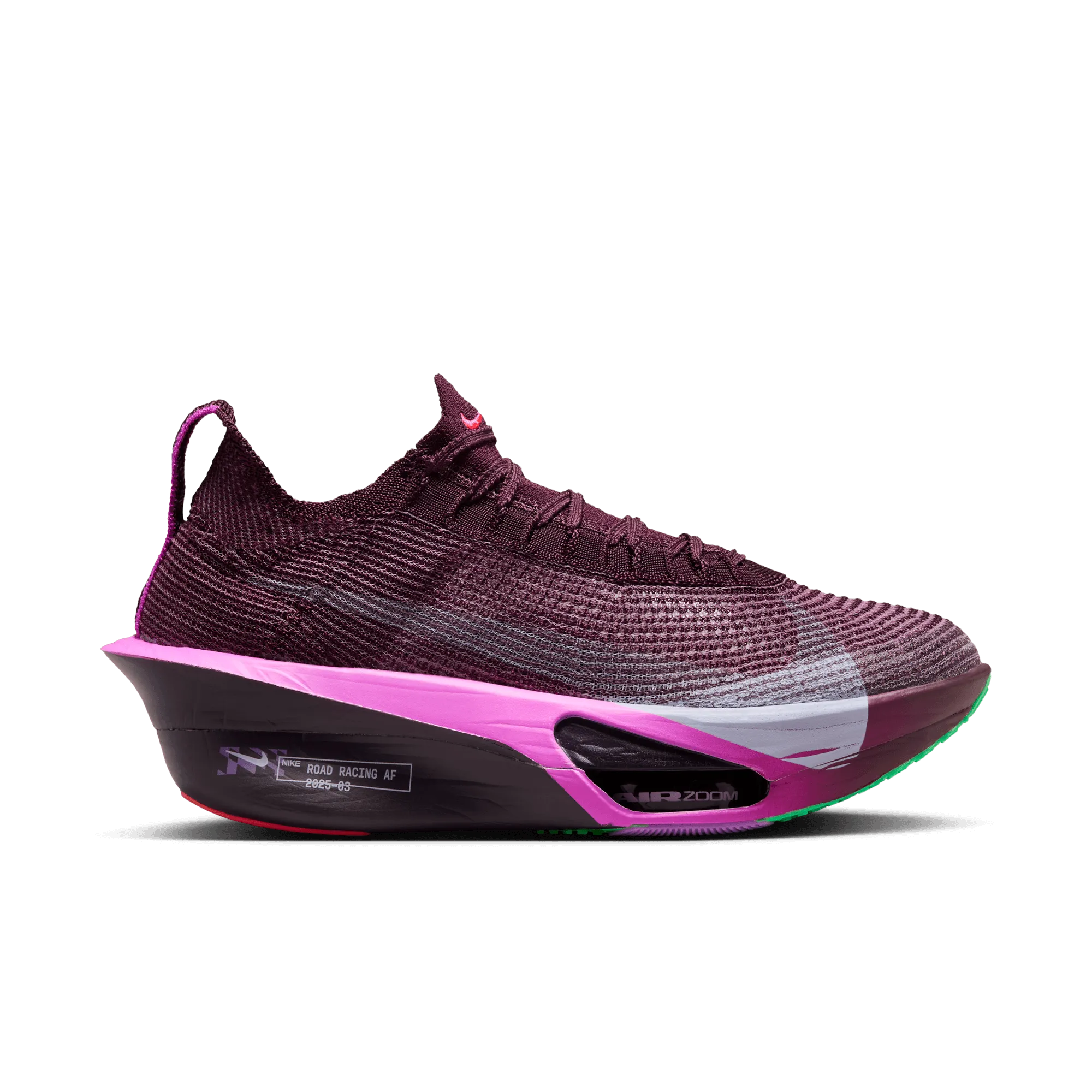 Arch Cushion chunky - design shoes WOMEN'S ALPHAFLY 3 - B - 600 BURGUNDY CRUSH/OXYGEN PURPLE