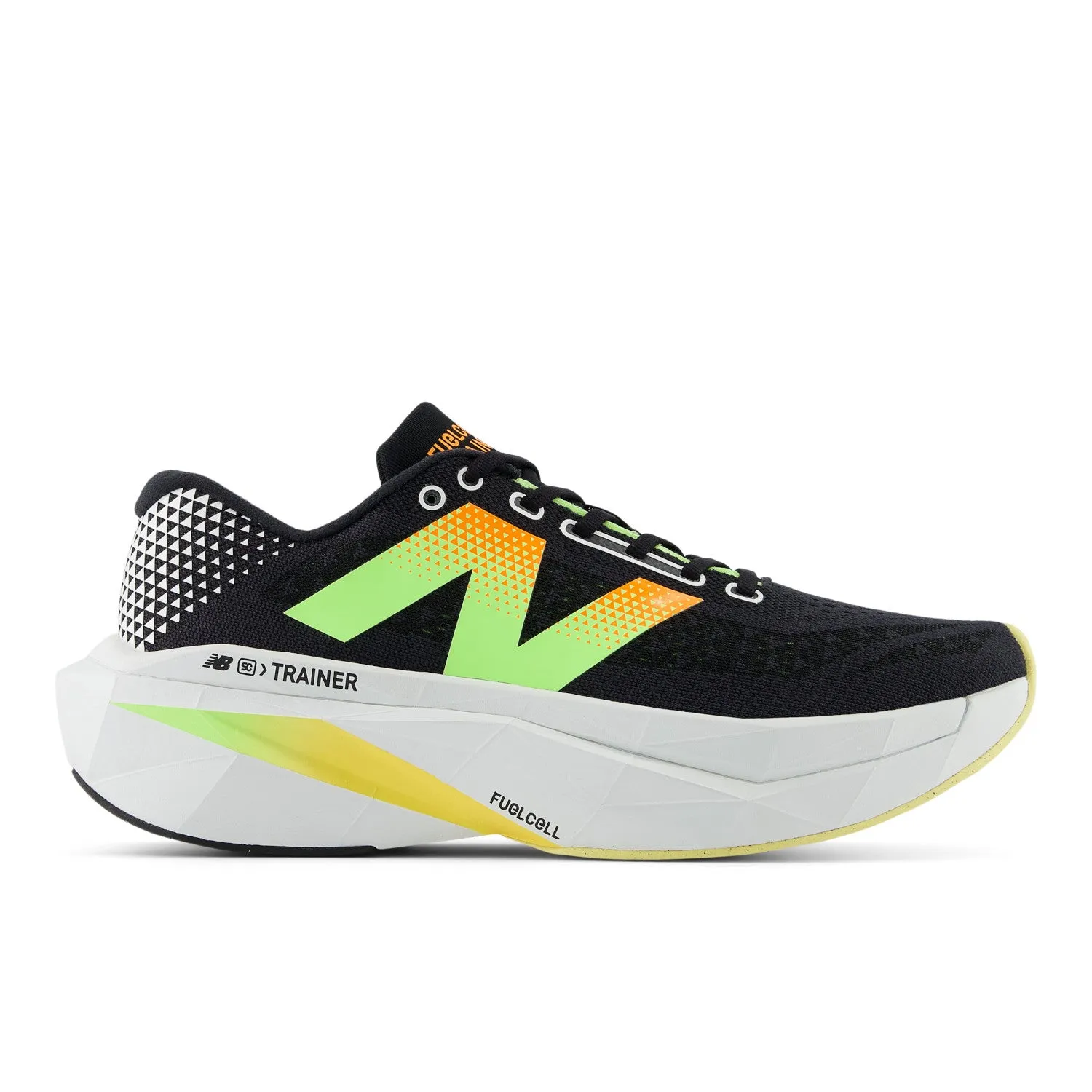 park running shoe setting MEN'S FUELCELL SUPERCOMP TRAINER V3 - D - B4 BLACK