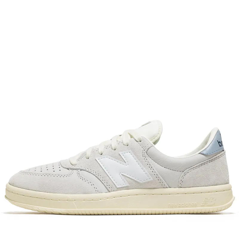 New Balance T500 - Grey/White natural materials shock - absorbing foam shoe element