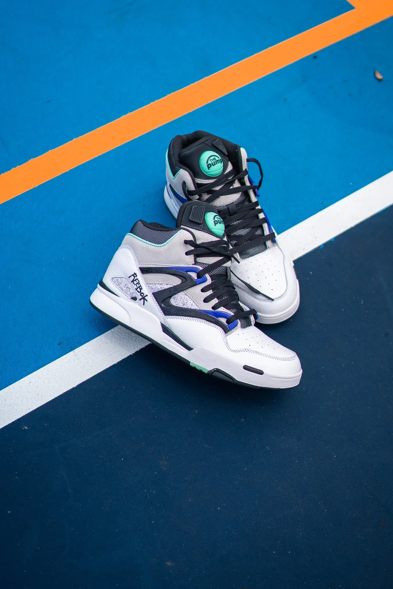 dance shoes Layered sole Reebok Pump Omni Zone II (Grape)