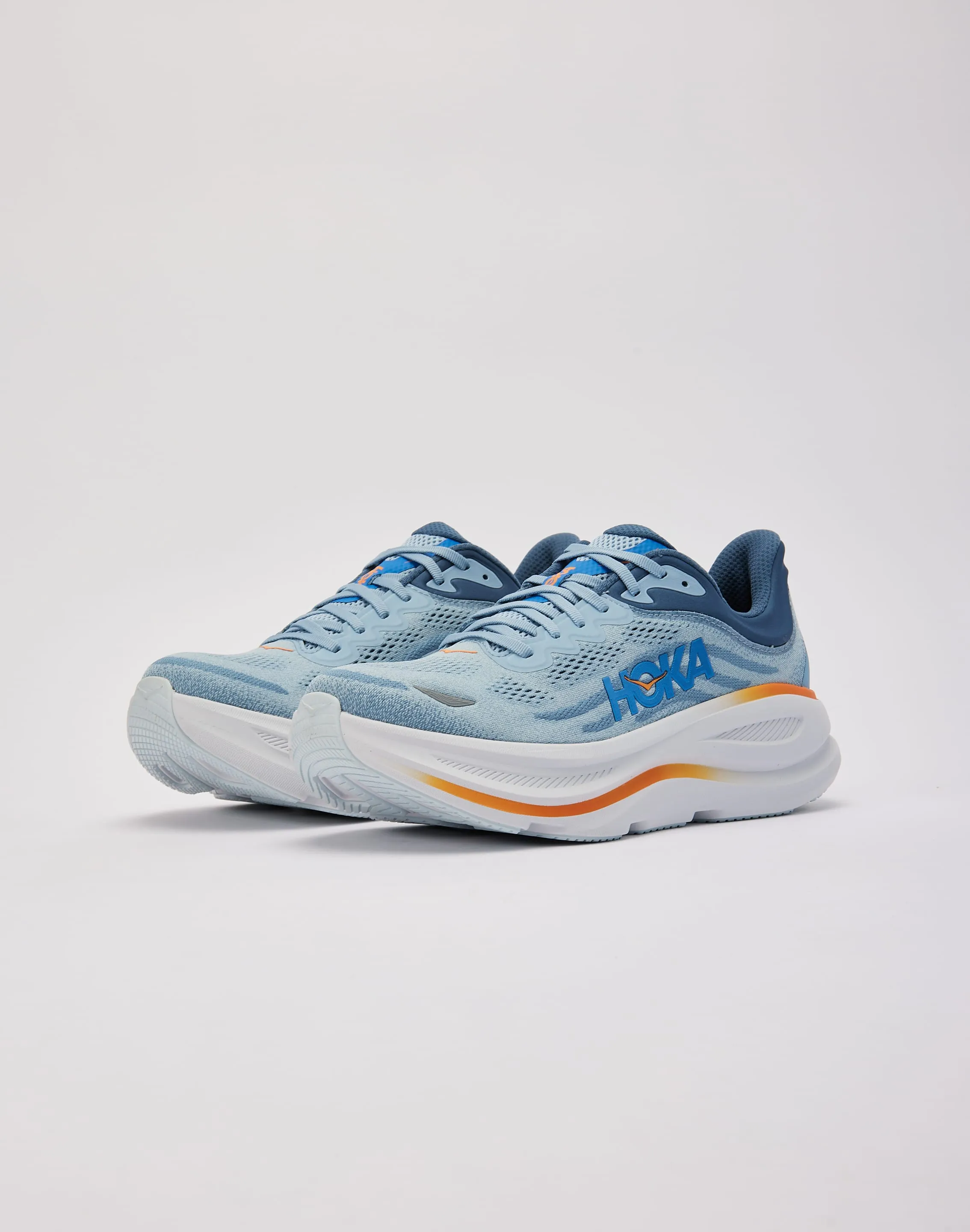 HOKA Bondi 9 Bridge Path Chunky Sole