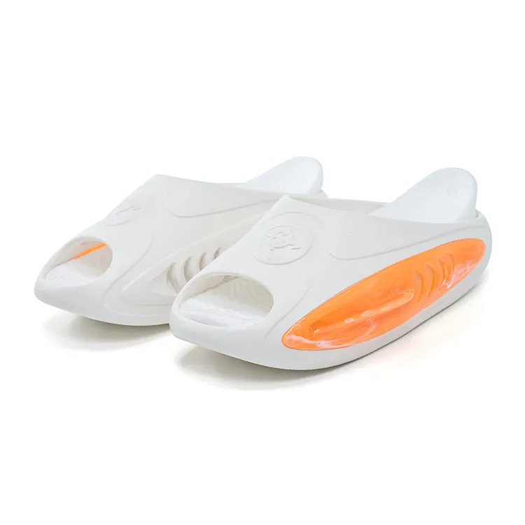Rigorer Shark 2 Slides "White/Orange" Adaptive Steps
