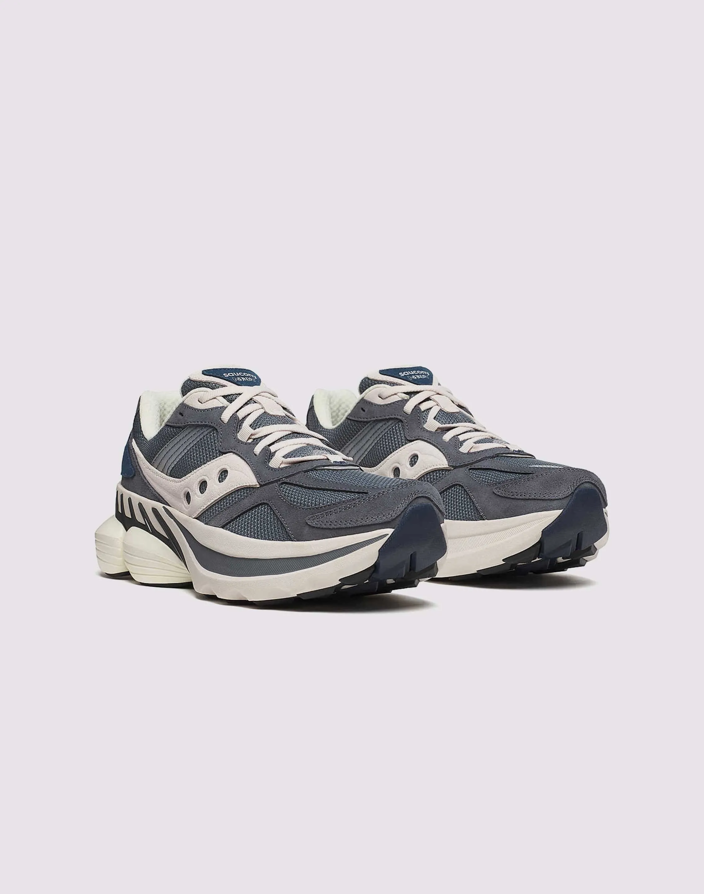 Saucony Grid NXT Suede Flexible Sole Mesh Lining