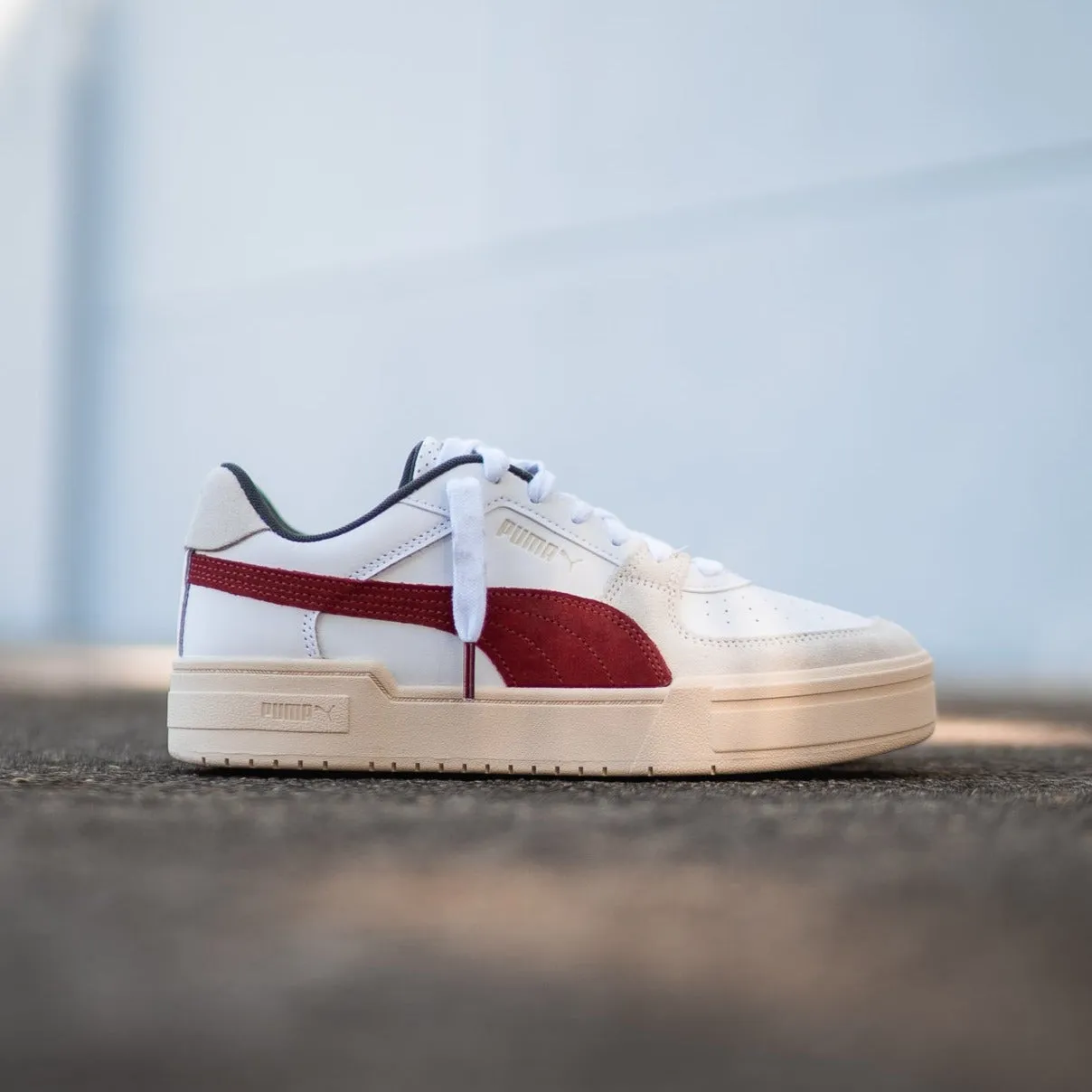 Mens Puma CA Pro Ivy League (Varsity Red) Lightweight Performance Plush Lining