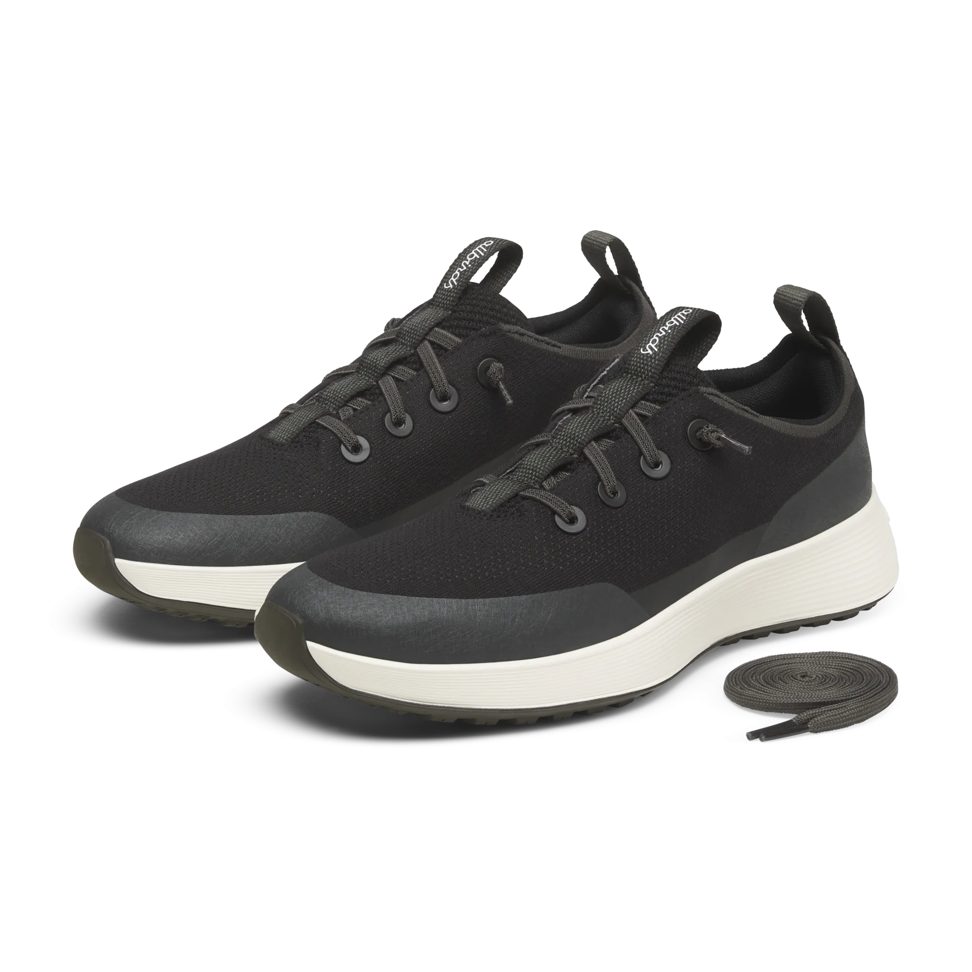 Women's Tree Runner Go - Utility - Natural Black/Dark Jungle (Natural White Sole) Ortholite Insulation