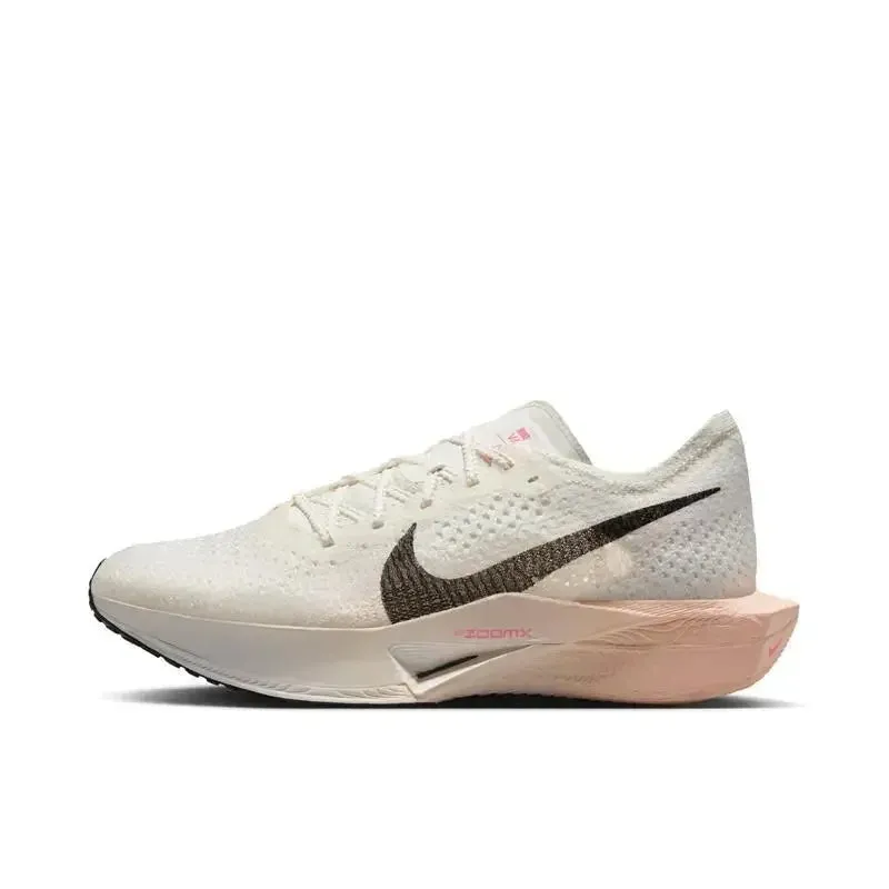 Nike ZoomX Vaporfly NEXT% 3 Men's and Women's Carbon Plate Marathon Comfortable Cushioned Non-slip and Wear Shoes White Blue Galaxy Tone