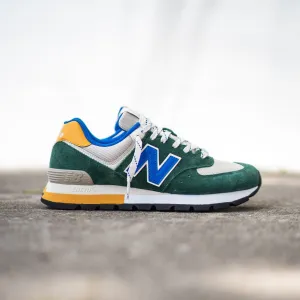 Mens New Balance 574 (Green/Royal) - ML574DVG accessory most gym