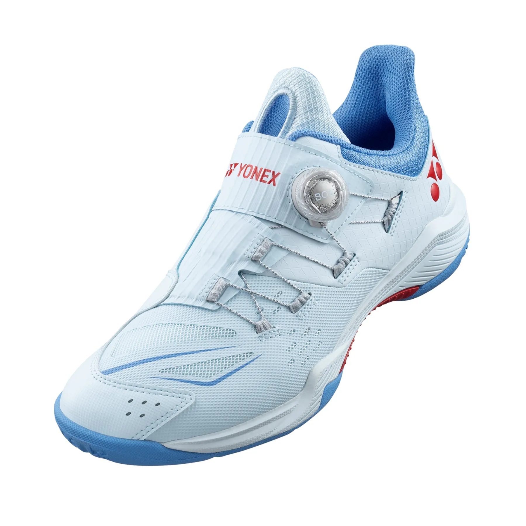 Track Alpha Step Pro YONEX 2024 Power Cushion 88 DIAL 3 UNISEX Badminton Shoes - Pale Blue