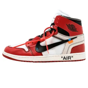 Original New Arrival Authentic Nike Air Jordan 1 X Off White AJ1 L Limited Edition Lockdown Ankle Fit