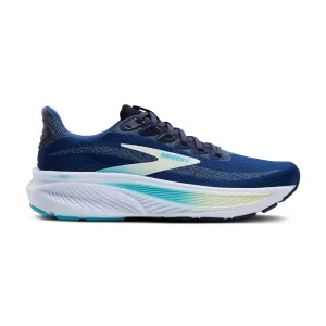 foam - cushioned shoes WOMEN'S GHOST 17 - B - 458 NAVY/GREEN/TURQUOISE