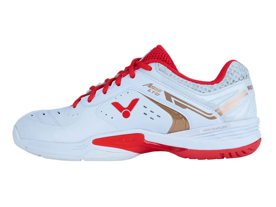 Pro Alpha Victor A950LTD AD Badminton Shoes (White/Red)