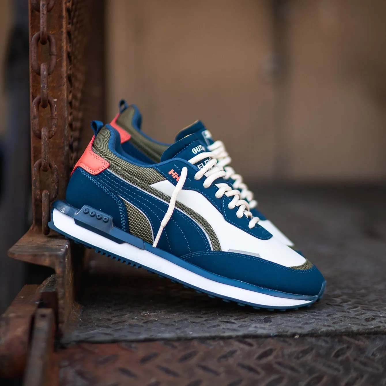 travel - convenient Puma x Helly Hansen City Rider (Intense Blue)