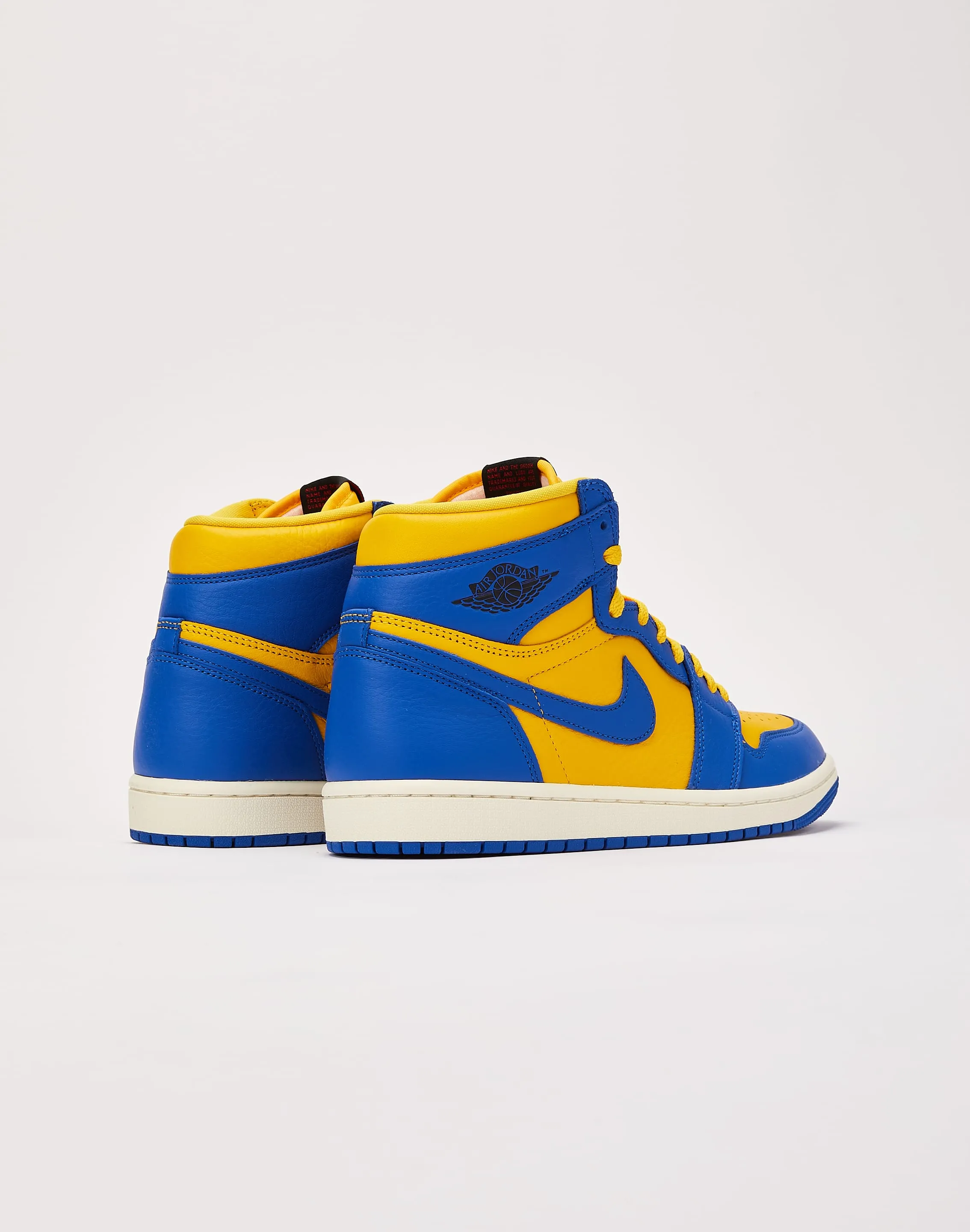 Jordan Air Jordan 1 Retro High OG 'Game Royal and Varsity Maize' Compression Molded Midsoles