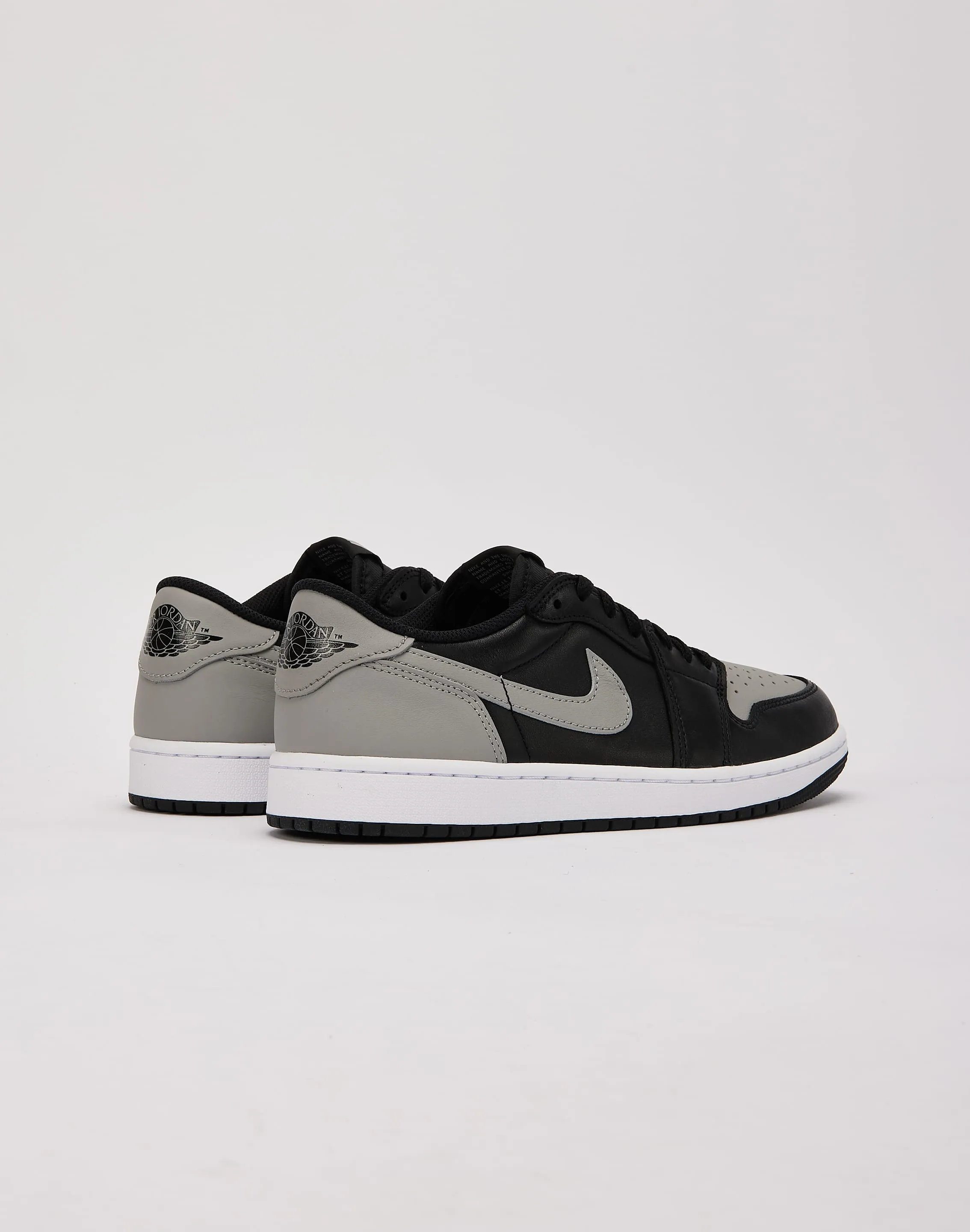 Jordan Air Jordan 1 Retro Low OG 'Shadow' Insole Comfort Insta Shot