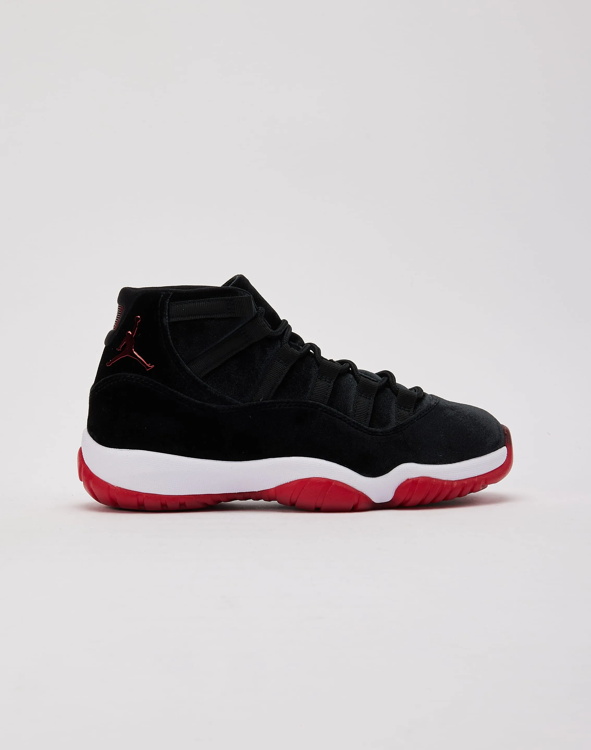 Ventilation Mesh Fitness Performance Jordan Air Jordan 11 Retro 'Bred Velvet'
