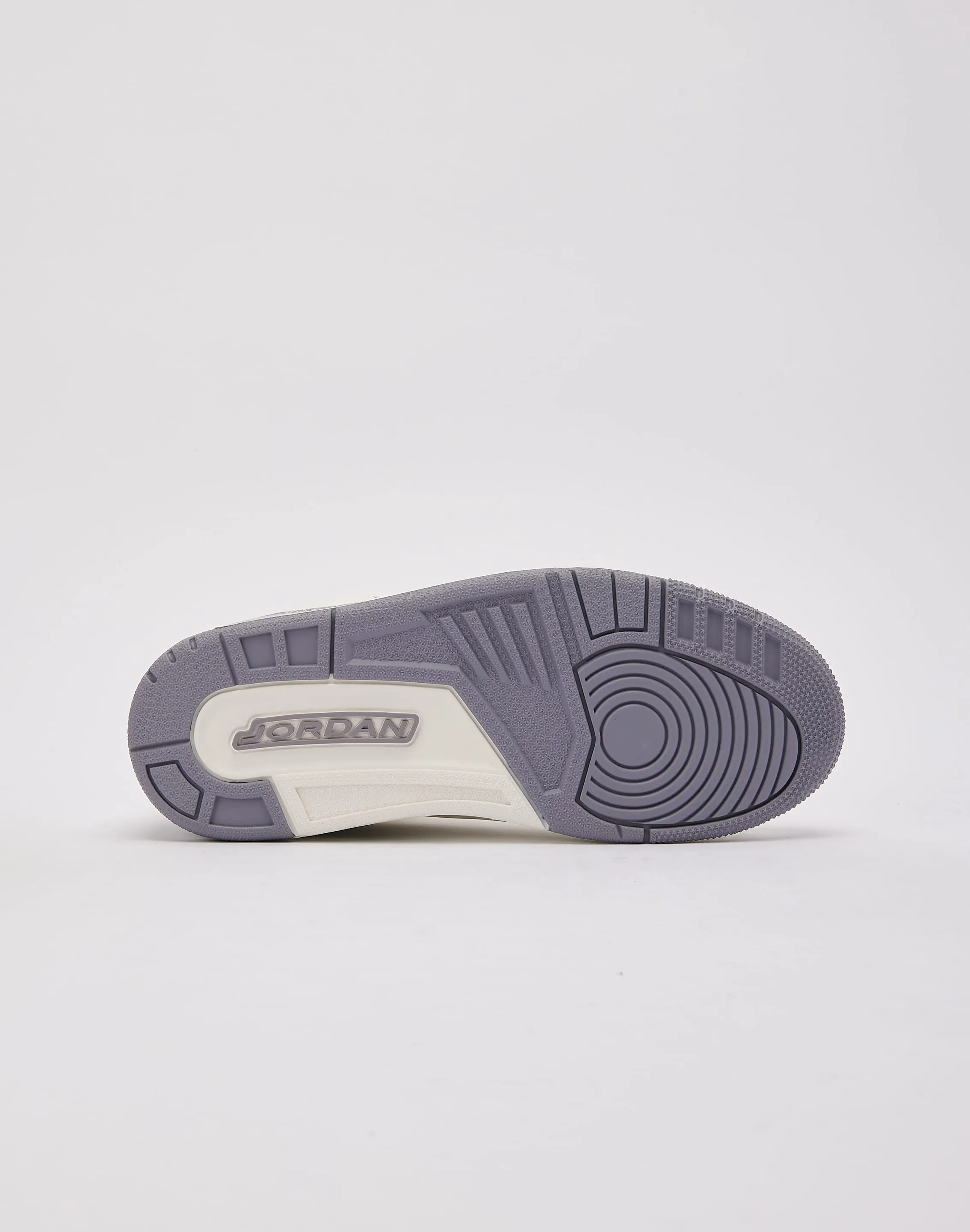 Smooth Toe Jordan Air Jordan 3 Retro 'Sail Cement Grey'