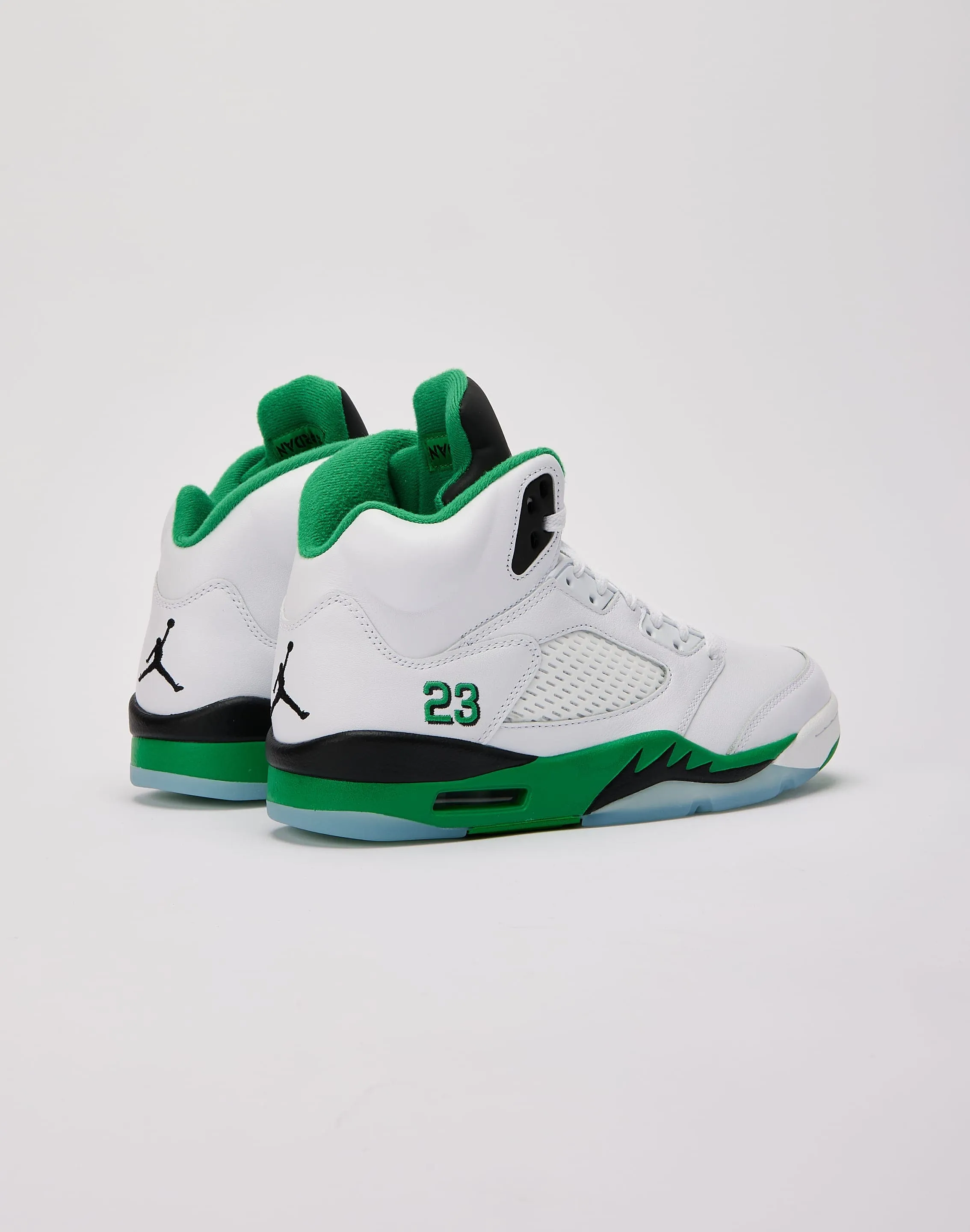 Jordan Air Jordan 5 Retro 'Lucky Green' Supportive Design Light   Weight Design