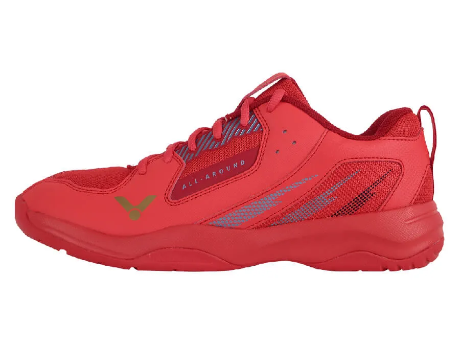 Elastic Band Power Jump Victor A311 D Badminton Shoes (Red)