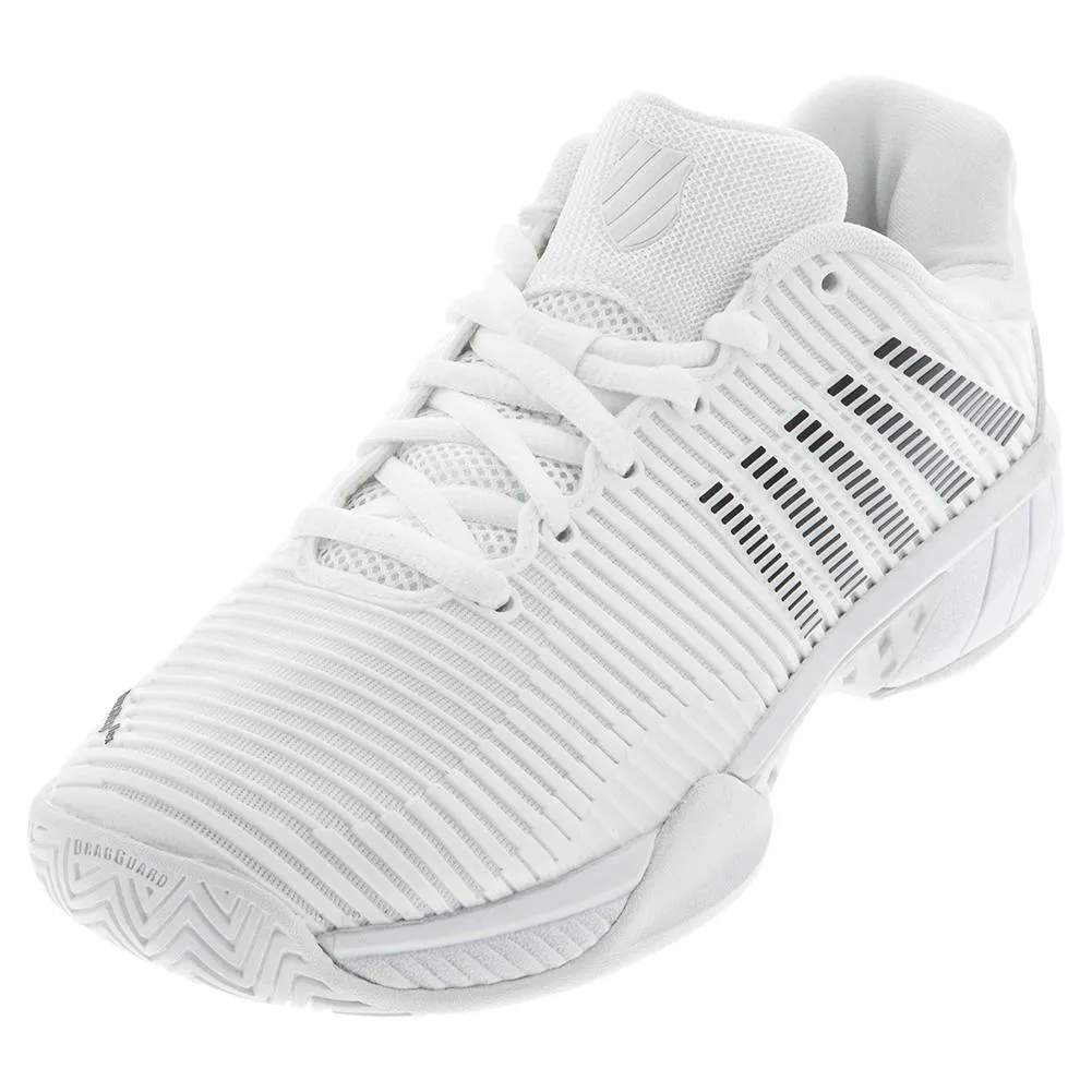 Fashionable Track Ultra K-Swiss Hypercourt Express 2 Women's Tennis Shoes [White/Black]