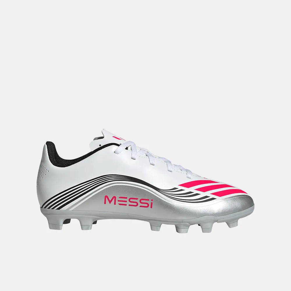 Kids' Adidas F50 Messi Club FG/M Soccer Cleats decorative - strap Traditional