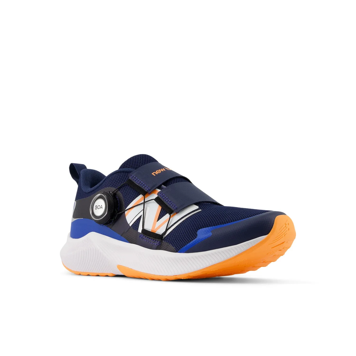 for sprints Senior runner KID'S DYNASOFT REVEAL V4 BOA - NO4 NB NAVY WITH HOT MANGO