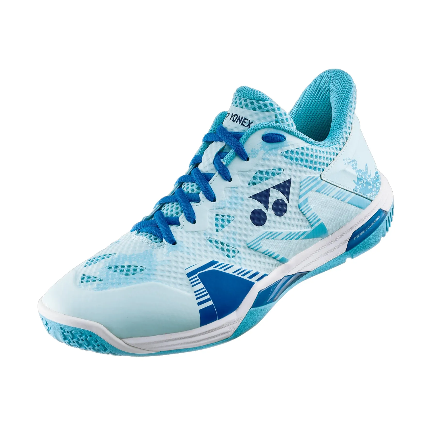 pattern Pro MasterX YONEX Power Cushion Eclipsion Z WIDE Light Blue UNISEX Badminton Shoes