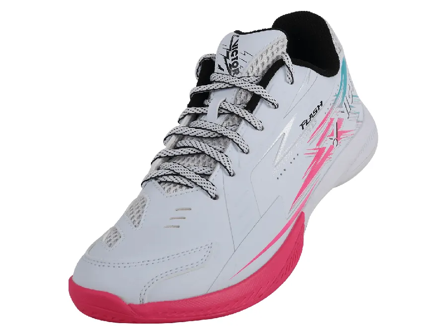 Victor FLASH AQ Badminton Shoes (White) proper fit Guard Core