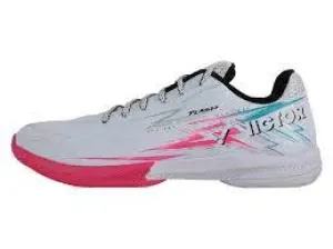 Senior Fit Victor FLASH AQ Badminton Shoes (White)