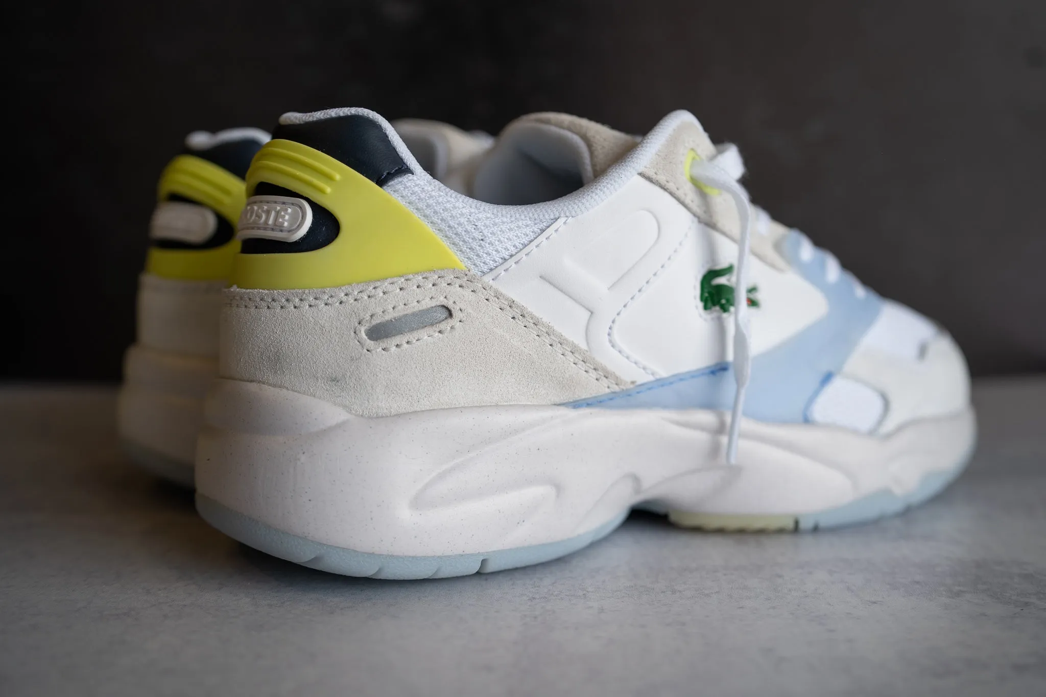 worker Lacoste Storm 96 LO (White/Lt Blue)