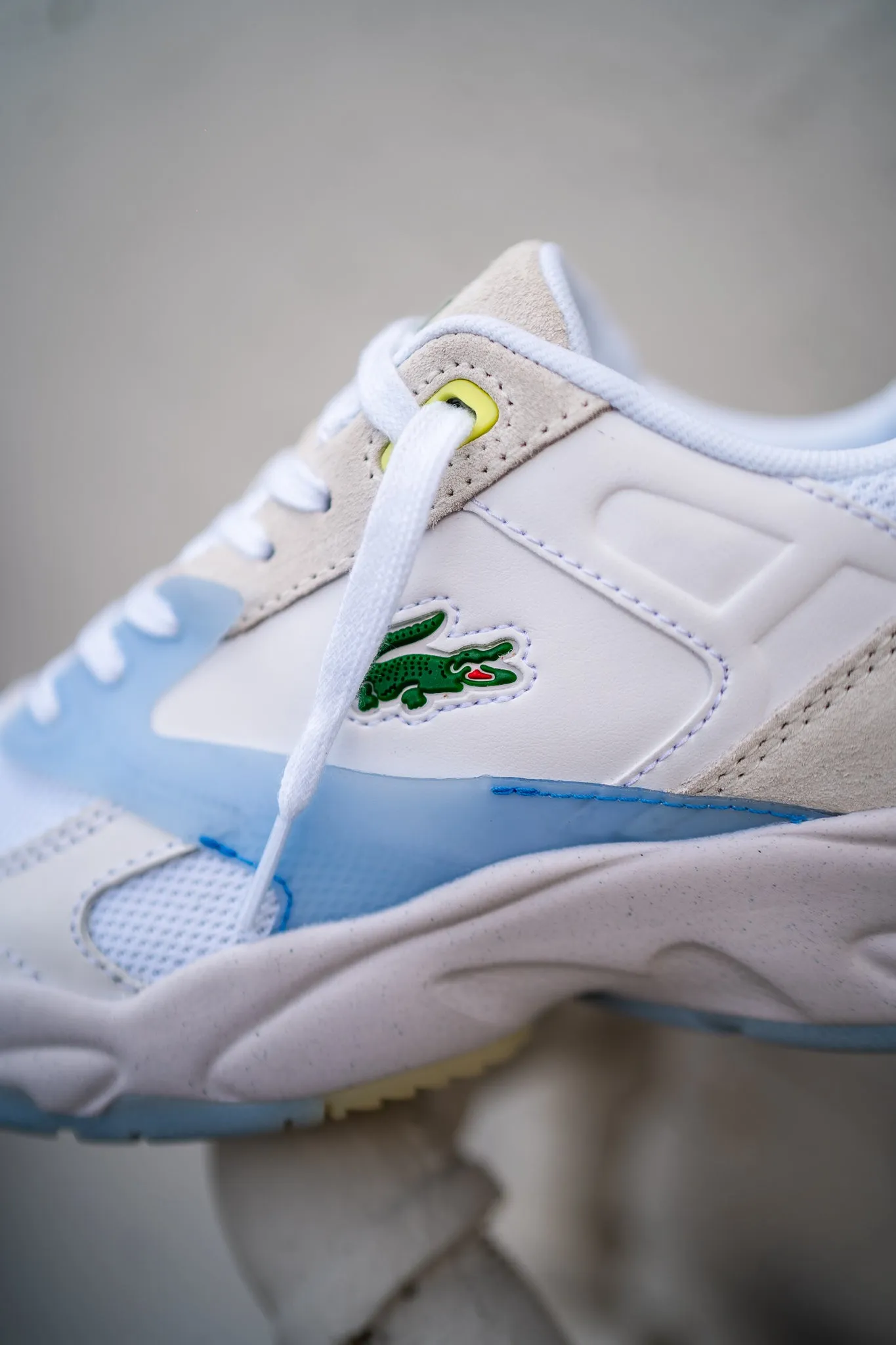 Lacoste Storm 96 LO (White/Lt Blue) affordability - level cyclists' efficiency