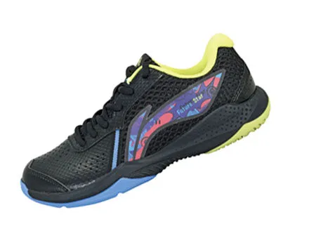 Air Pro Li Ning Badminton Shoe Kids' [Black] AYTT014-4
