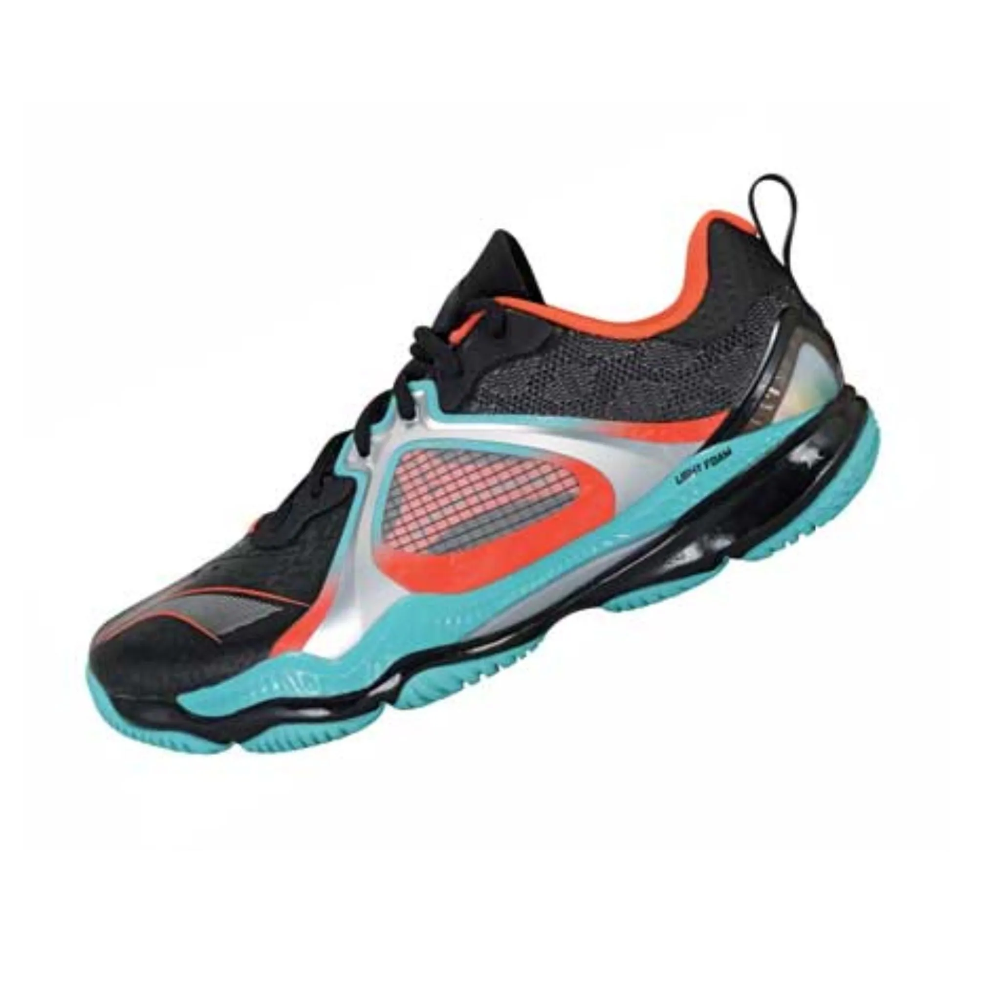 Li Ning Chameleon Ranger Vi Badminton Shoe Unisex [Black/Brilliant Orange] AYAS014-3 Burst MasterX Trendy