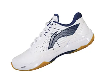 Li Ning Lei Ting Indoor Court Shoe Unisex [White/Blue] AYAS018-5 Running