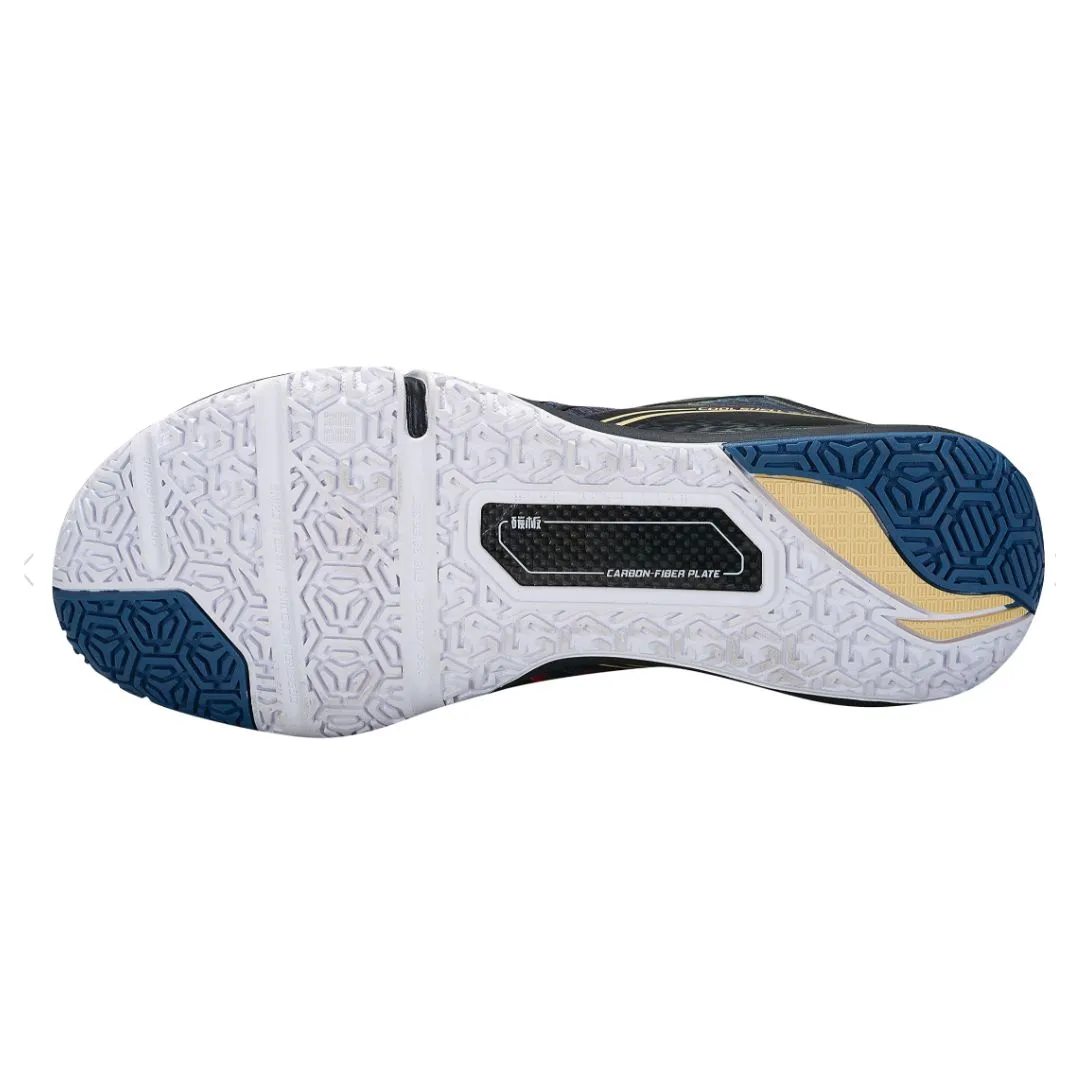 Agility MasterX Li Ning Saga II Pro Badminton Shoe Unisex [Black/China Blue] AYAT003-4