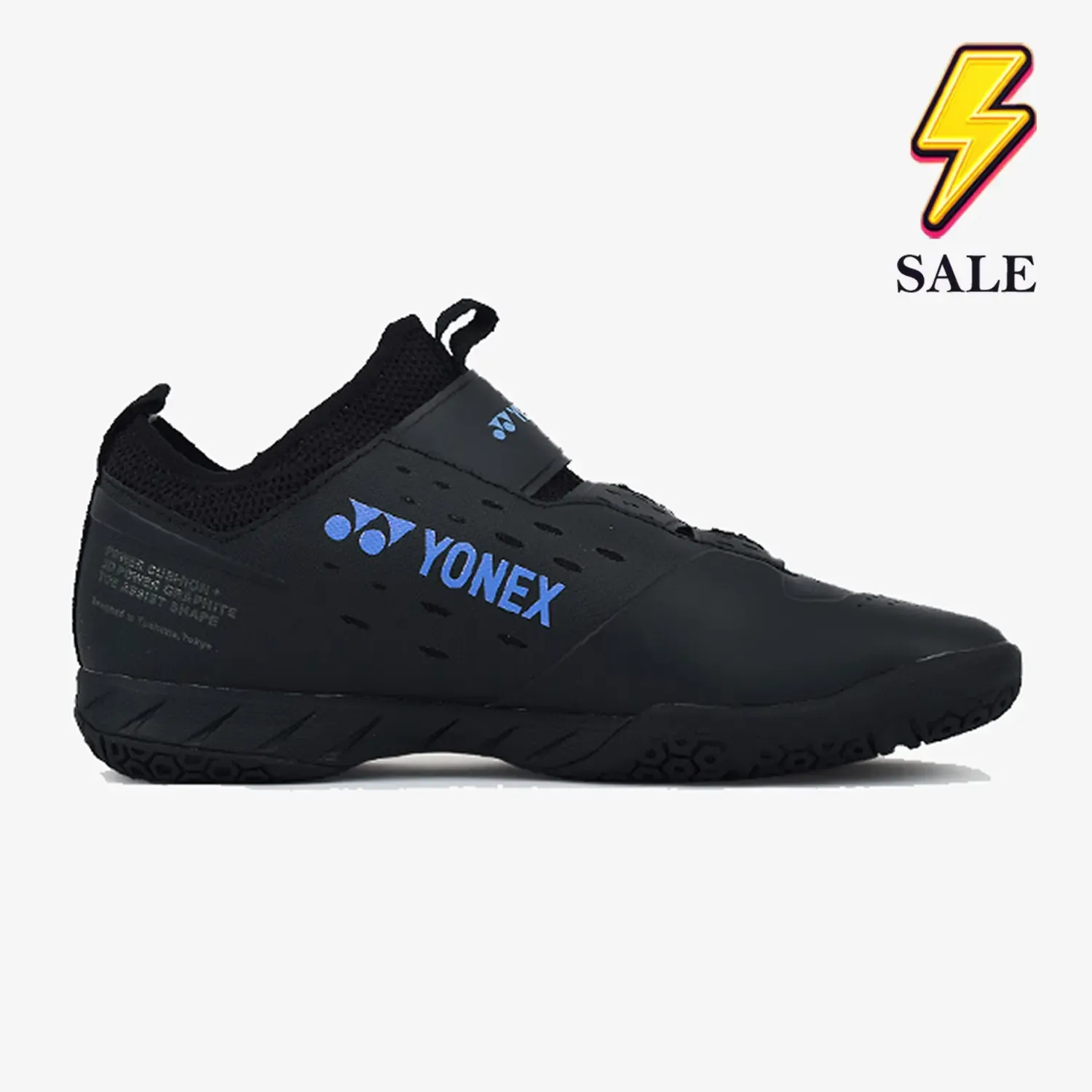 Flight Titan Yonex Power Cushion Infinity 2 Unisex Court Shoe (Black)
