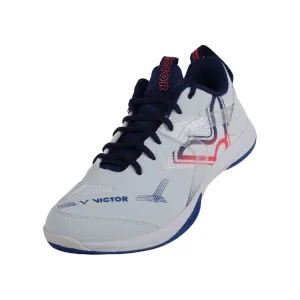 Sprint Prime Pro Court Victor S50 AB Court Shoes [White/Medieval Blue]