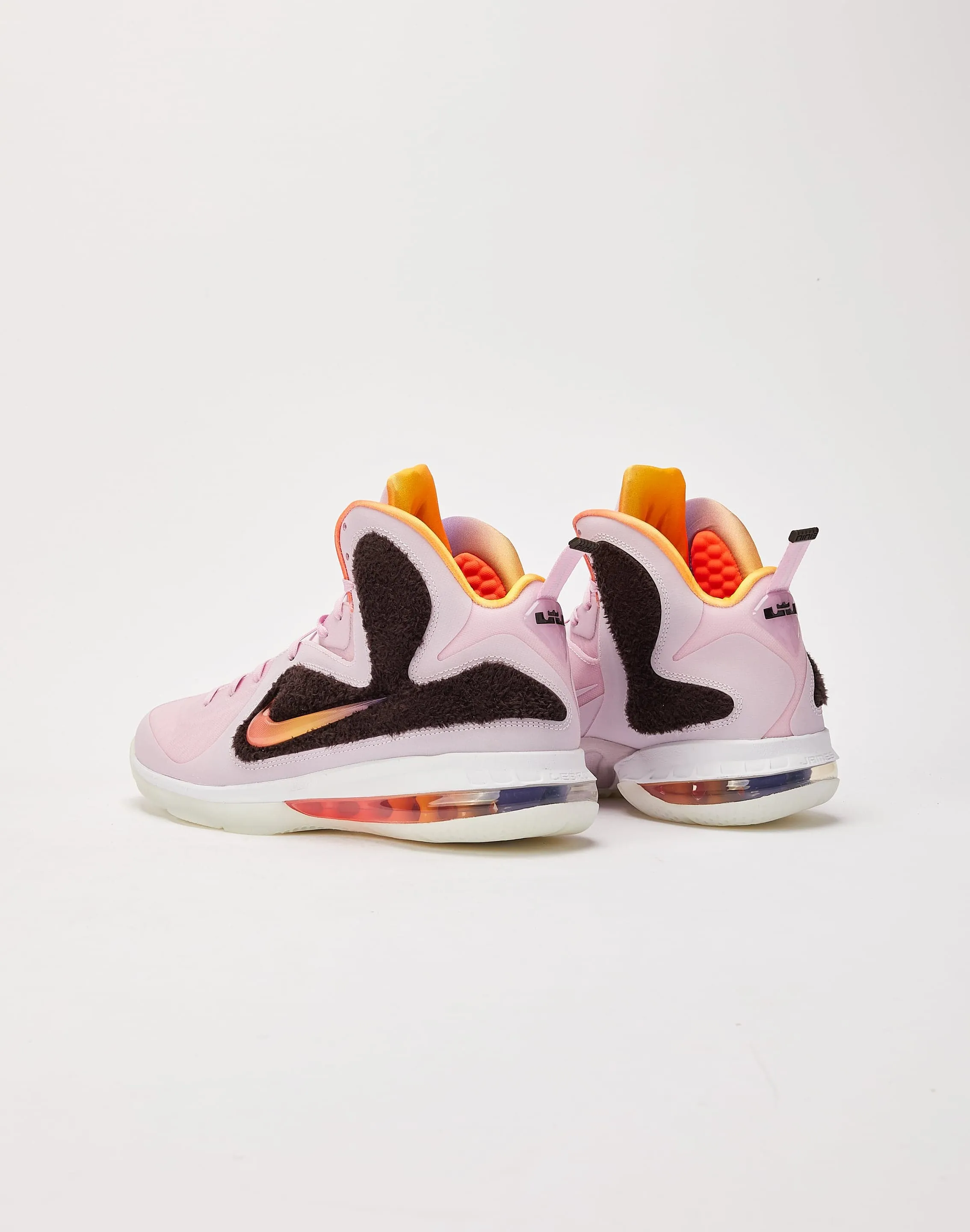 Fast Dry City Wear Nike Lebron IX 'Regal Pink And Velvet Brown'
