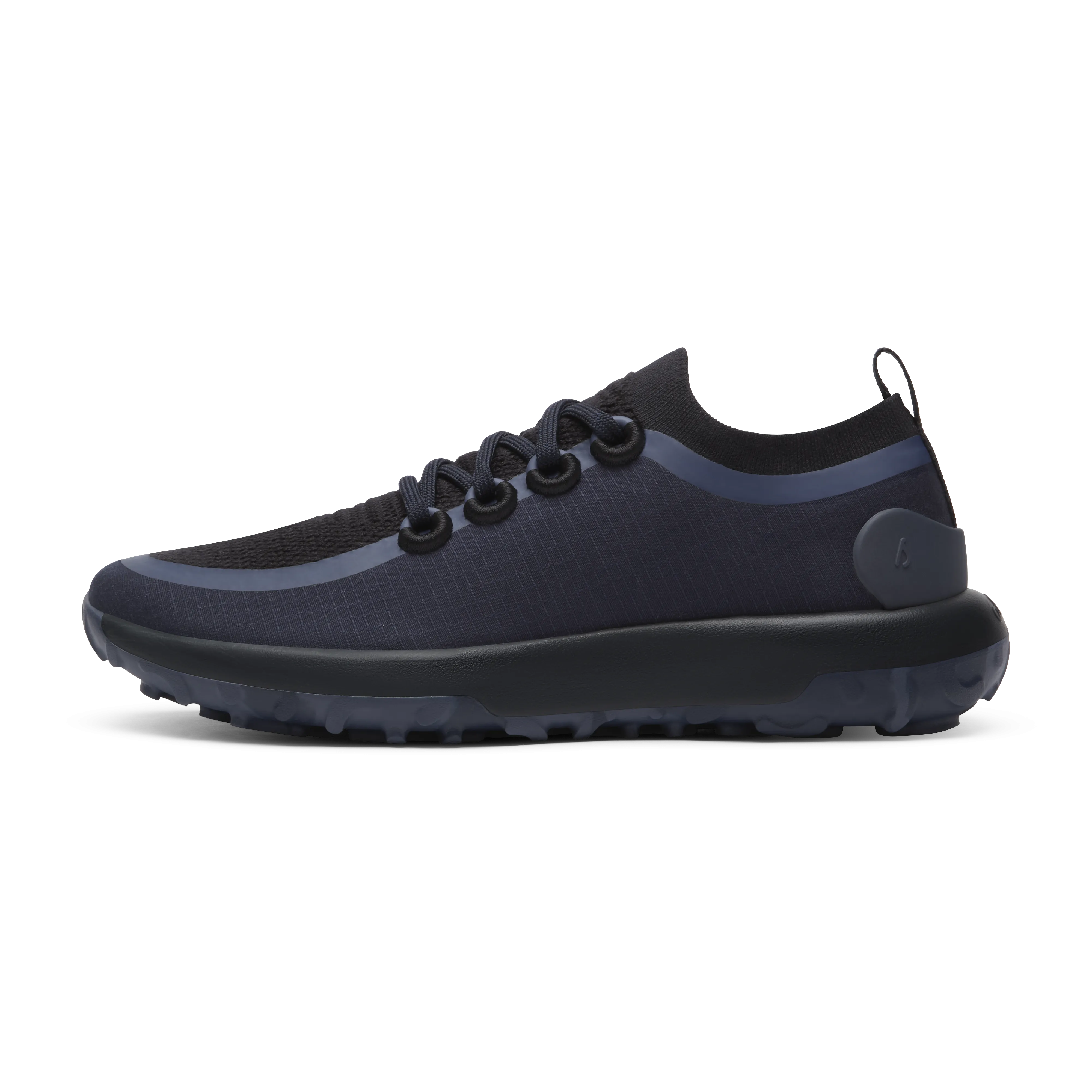 Men's Trail Runner - True Navy/Hazy Indigo (Natural Black Sole) Comfort Blend