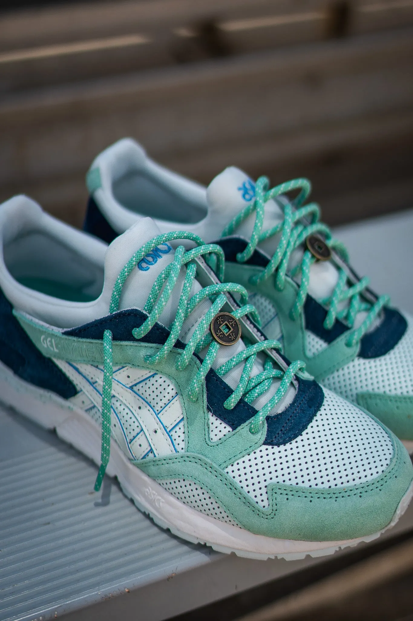 Mens Asics Gel-Lyte 5 Godai (Soothing Sea/Seafoam) principal